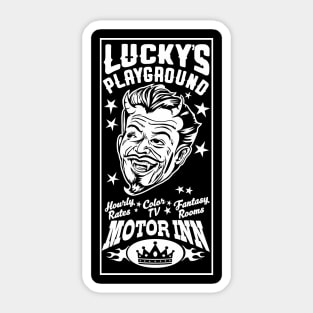 Lucky's Motor Inn Sticker